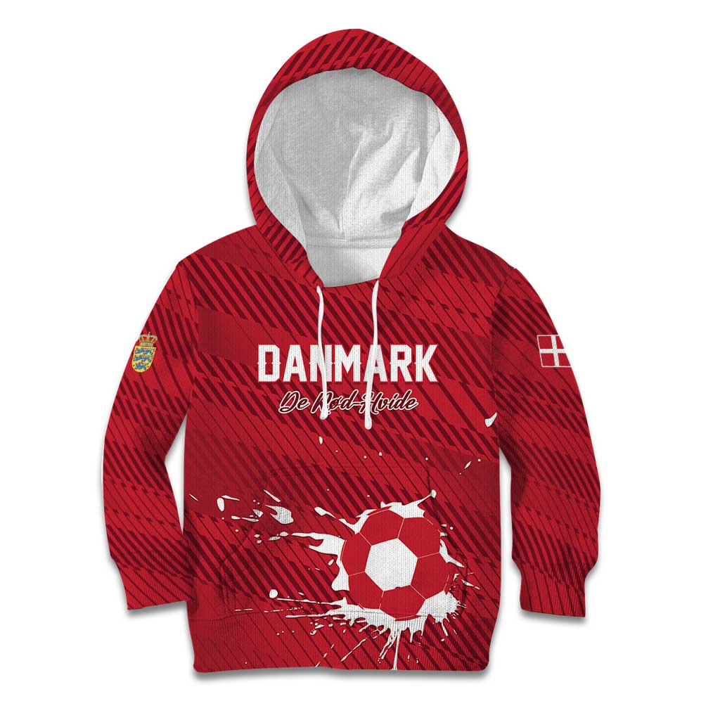 Custom Football 2026 Denmark Kid Hoodie Danish Dynamite Go