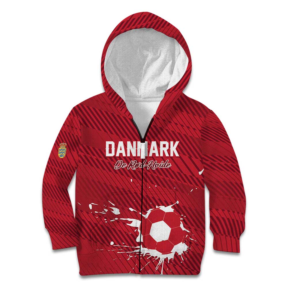 Custom Football 2026 Denmark Kid Hoodie Danish Dynamite Go