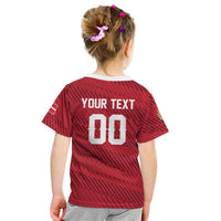 Custom Football 2026 Denmark Kid T Shirt Danish Dynamite Go