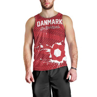 Custom Football 2026 Denmark Men Tank Top Danish Dynamite Go
