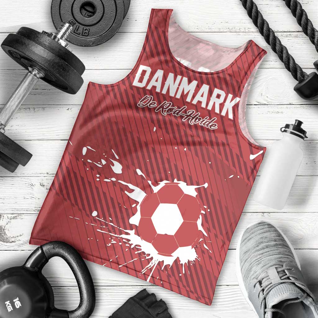 Custom Football 2026 Denmark Men Tank Top Danish Dynamite Go