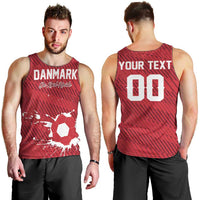Custom Football 2026 Denmark Men Tank Top Danish Dynamite Go
