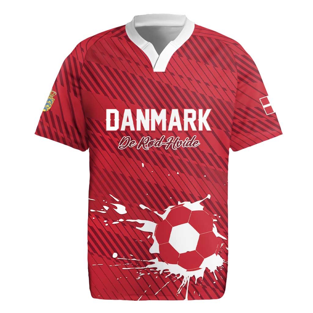 Custom Football 2026 Denmark Rugby Jersey Danish Dynamite Go