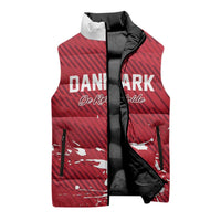 Custom Football 2026 Denmark Sleeveless Puffer Jacket Danish Dynamite Go