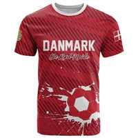 Custom Football 2026 Denmark T Shirt Danish Dynamite Go