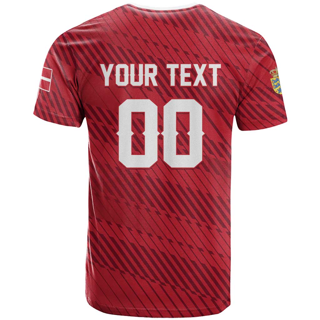Custom Football 2026 Denmark T Shirt Danish Dynamite Go