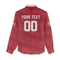 Custom Football 2026 Denmark Women Casual Shirt Danish Dynamite Go