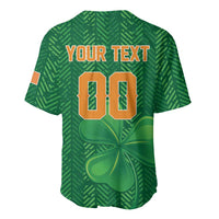 Custom Football 2026 Ireland Baseball Jersey The Boys in Green Come On