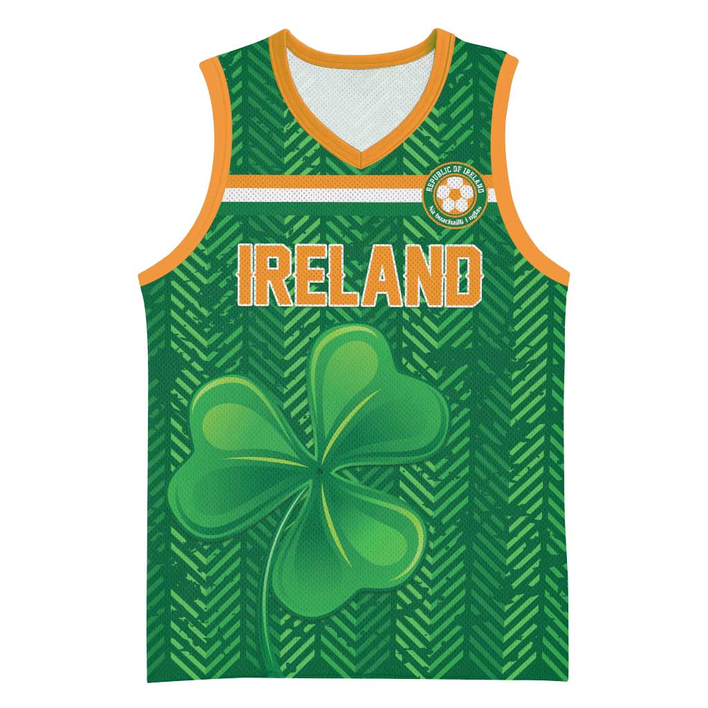 Custom Football 2026 Ireland Basketball Jersey The Boys in Green Come On