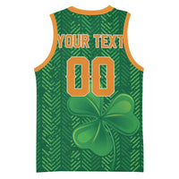 Custom Football 2026 Ireland Basketball Jersey The Boys in Green Come On