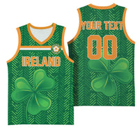 Custom Football 2026 Ireland Basketball Jersey The Boys in Green Come On