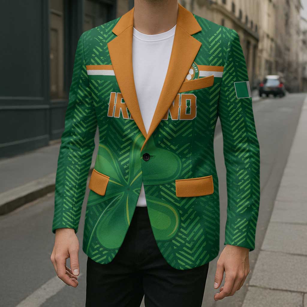 Custom Football 2026 Ireland Blazer The Boys in Green Come On