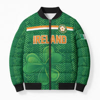 Custom Football 2026 Ireland Bomber Puffer Jacket The Boys in Green Come On