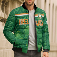 Custom Football 2026 Ireland Bomber Puffer Jacket The Boys in Green Come On