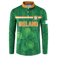 Custom Football 2026 Ireland Button Sweatshirt The Boys in Green Come On