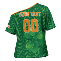 Custom Football 2026 Ireland Cross Shoulder Shirt The Boys in Green Come On