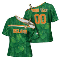 Custom Football 2026 Ireland Cross Shoulder Shirt The Boys in Green Come On