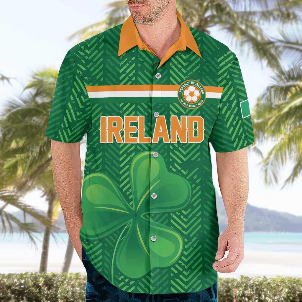 Custom Football 2026 Ireland Hawaiian Shirt The Boys in Green Come On