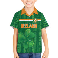 Custom Football 2026 Ireland Hawaiian Shirt The Boys in Green Come On