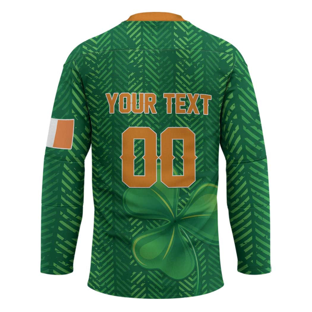 Custom Football 2026 Ireland Hockey Jersey The Boys in Green Come On