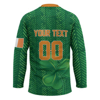 Custom Football 2026 Ireland Hockey Jersey The Boys in Green Come On