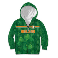 Custom Football 2026 Ireland Kid Hoodie The Boys in Green Come On