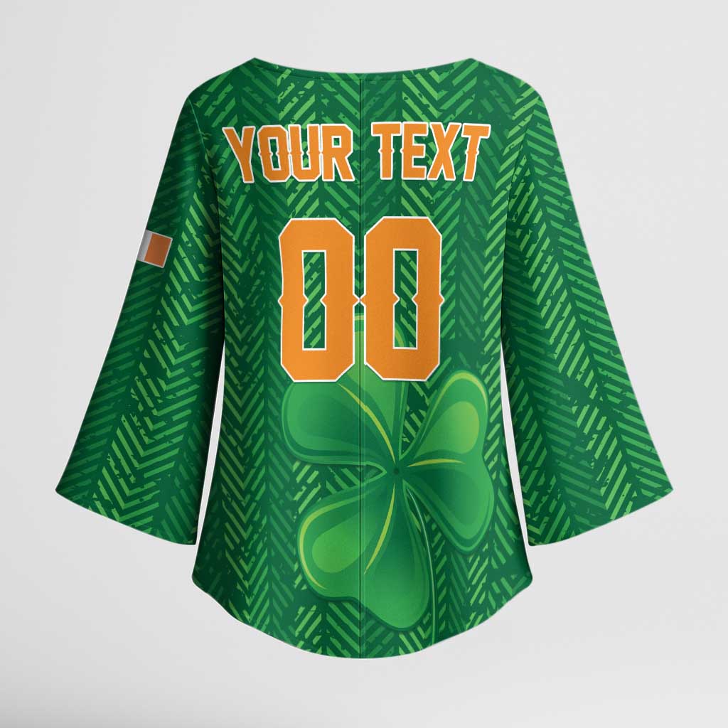 Custom Football 2026 Ireland Kimono Sleeve Blouse The Boys in Green Come On
