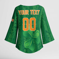 Custom Football 2026 Ireland Kimono Sleeve Blouse The Boys in Green Come On