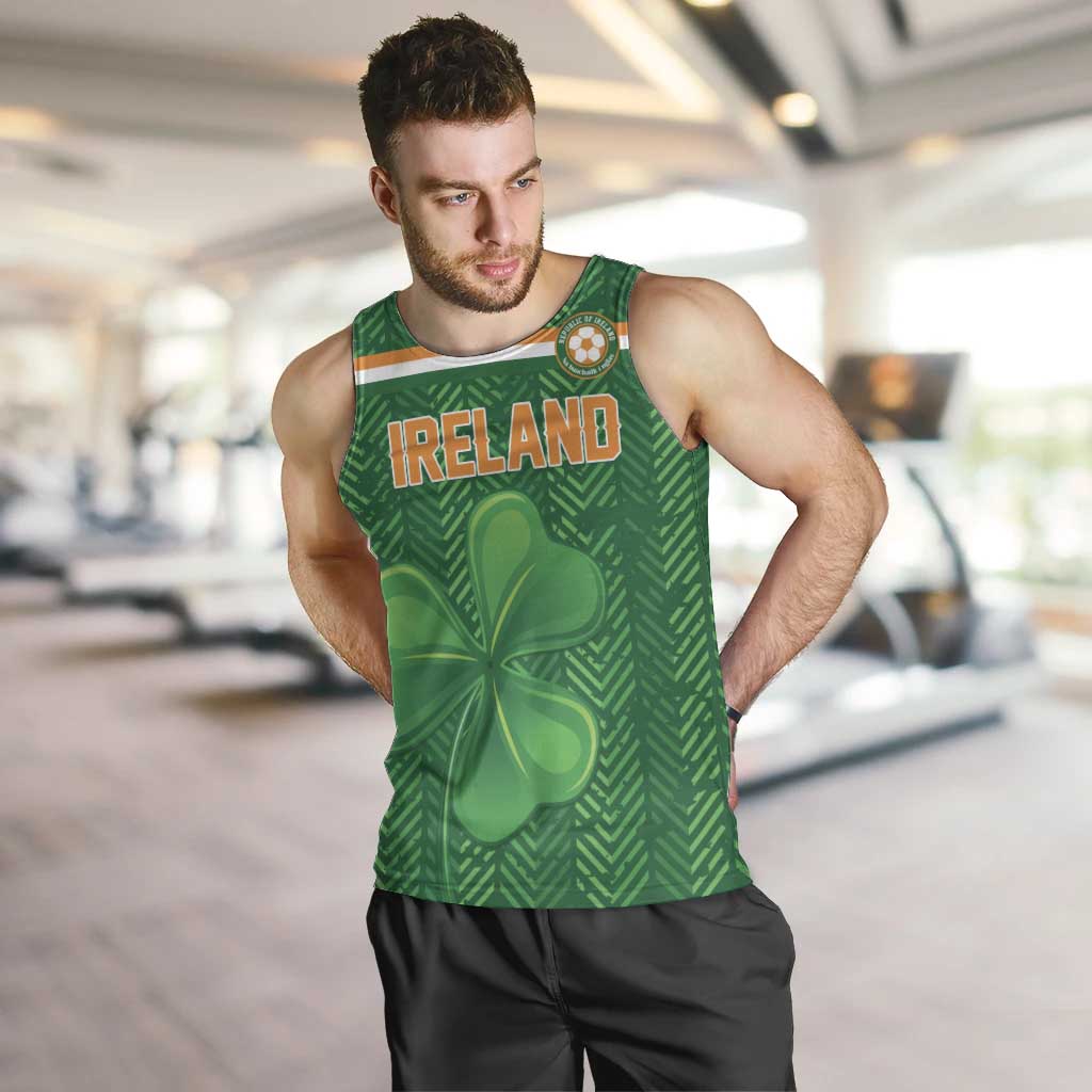 Custom Football 2026 Ireland Men Tank Top The Boys in Green Come On