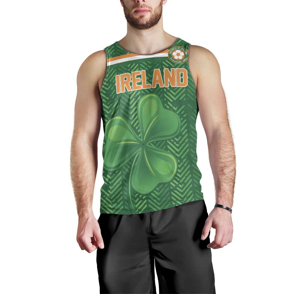 Custom Football 2026 Ireland Men Tank Top The Boys in Green Come On