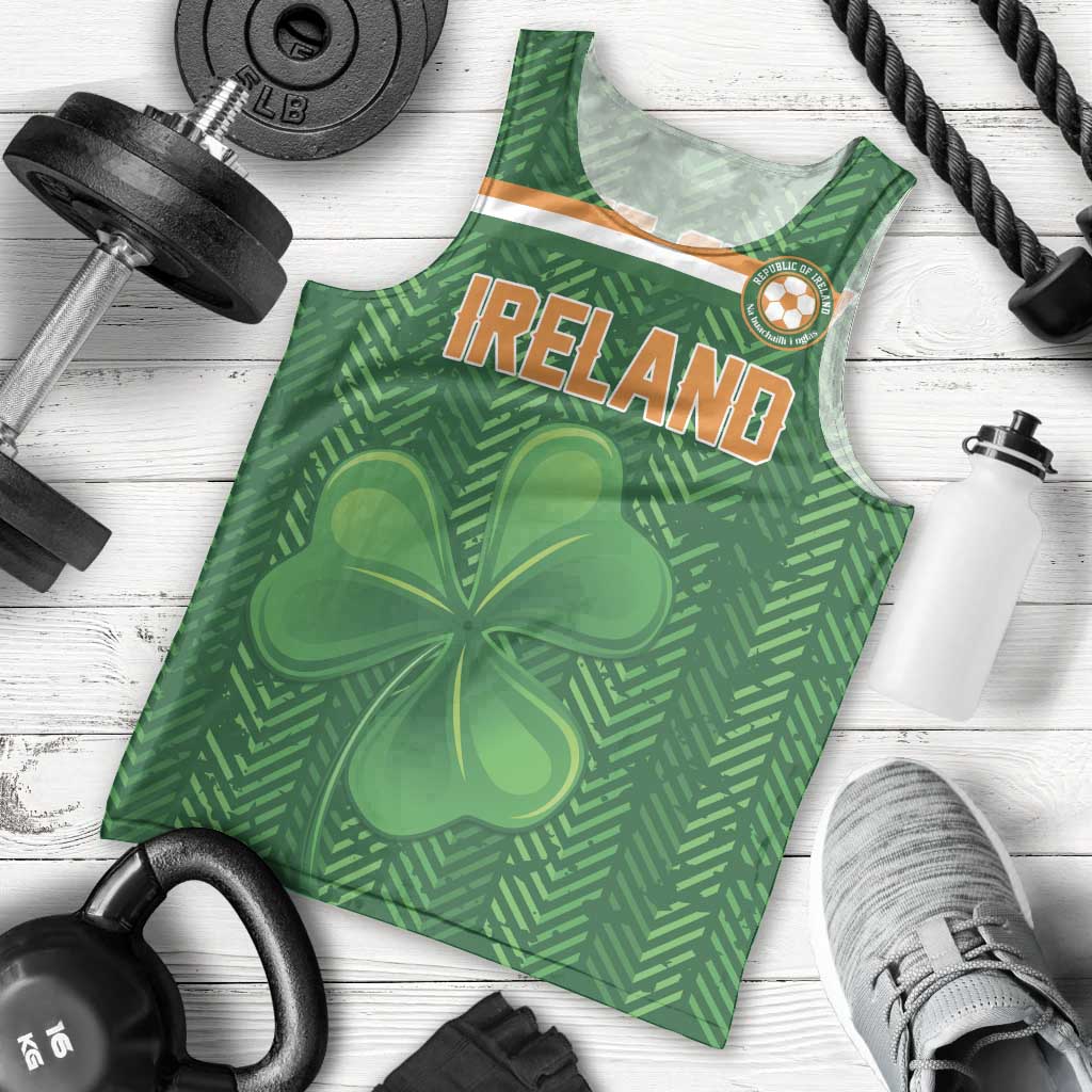 Custom Football 2026 Ireland Men Tank Top The Boys in Green Come On