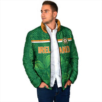 Custom Football 2026 Ireland Padded Jacket The Boys in Green Come On