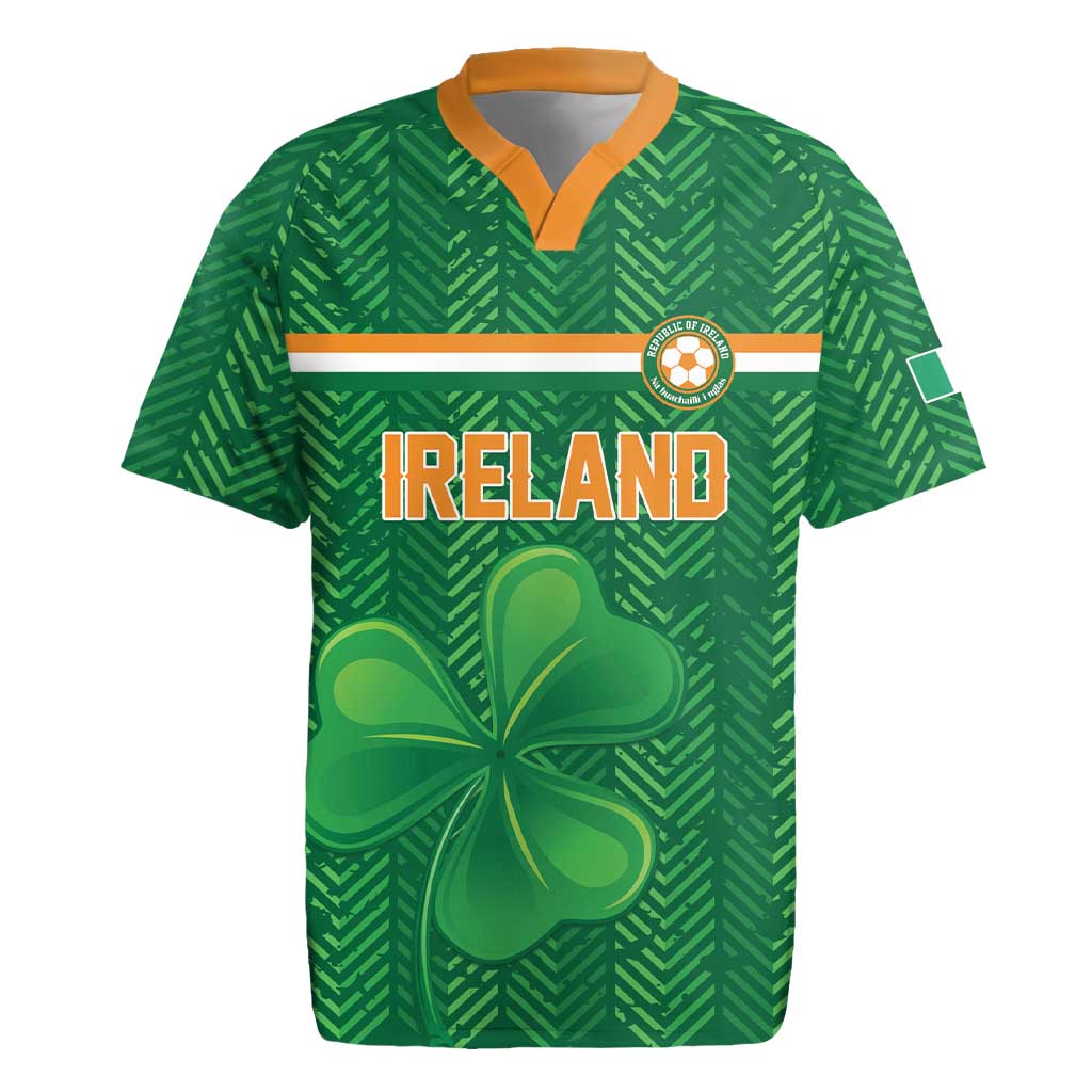 Custom Football 2026 Ireland Rugby Jersey The Boys in Green Come On