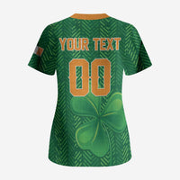 Custom Football 2026 Ireland Scrub Top The Boys in Green Come On