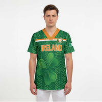 Custom Football 2026 Ireland Scrub Top The Boys in Green Come On