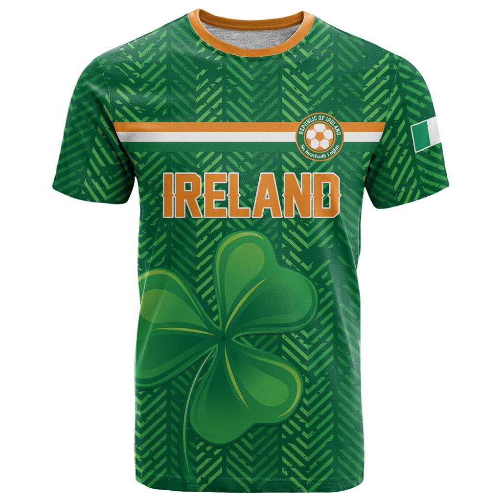 Custom Football 2026 Ireland T Shirt The Boys in Green Come On