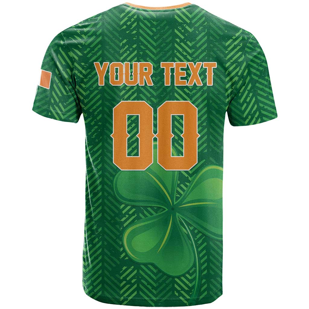 Custom Football 2026 Ireland T Shirt The Boys in Green Come On