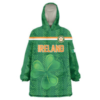 Custom Football 2026 Ireland Wearable Blanket Hoodie The Boys in Green Come On