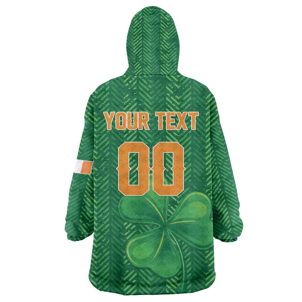 Custom Football 2026 Ireland Wearable Blanket Hoodie The Boys in Green Come On