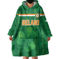 Custom Football 2026 Ireland Wearable Blanket Hoodie The Boys in Green Come On