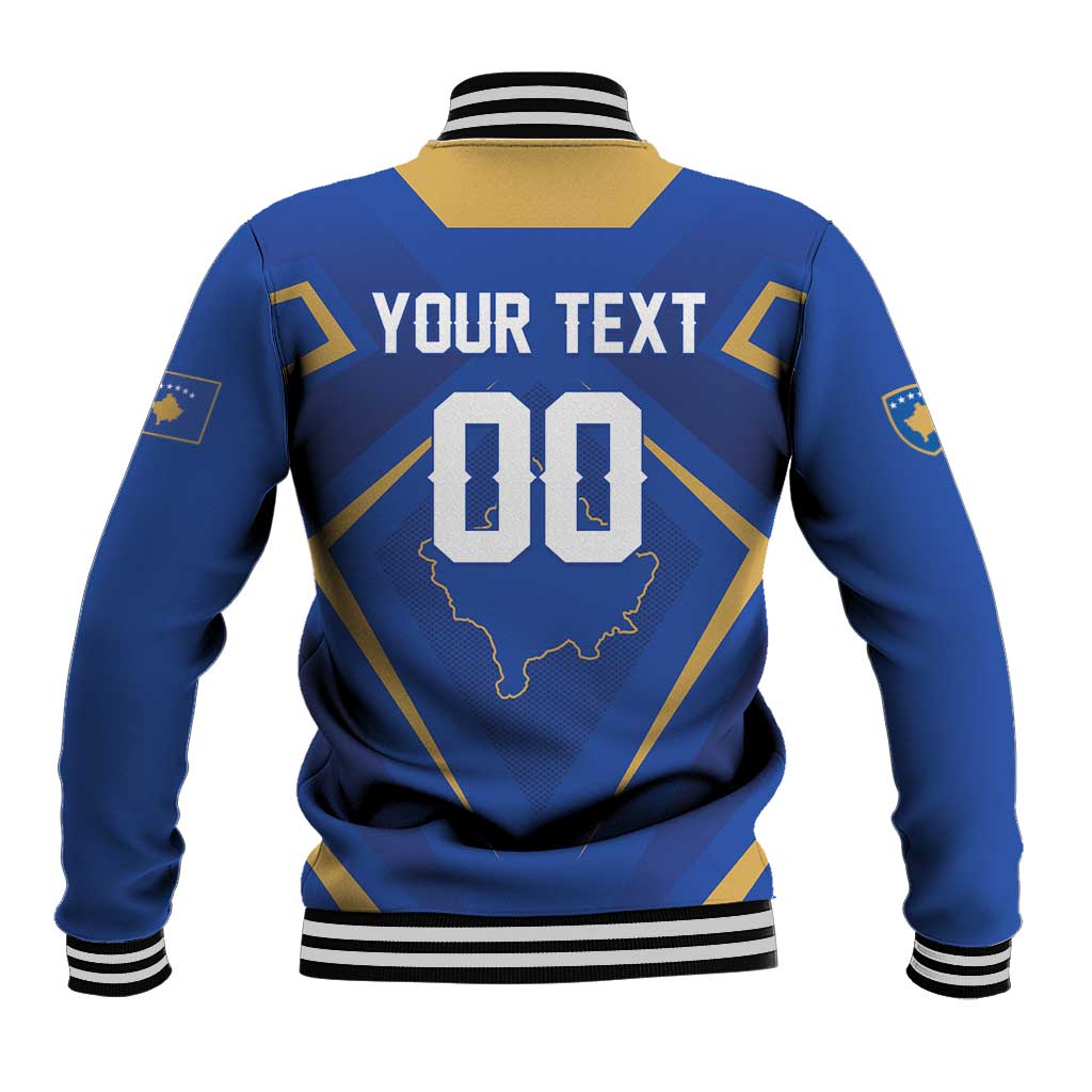 Custom Football 2026 Kosovo Baseball Jacket Dardanet Go Glory