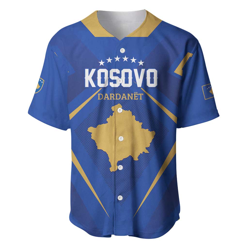 Custom Football 2026 Kosovo Baseball Jersey Dardanet Go Glory