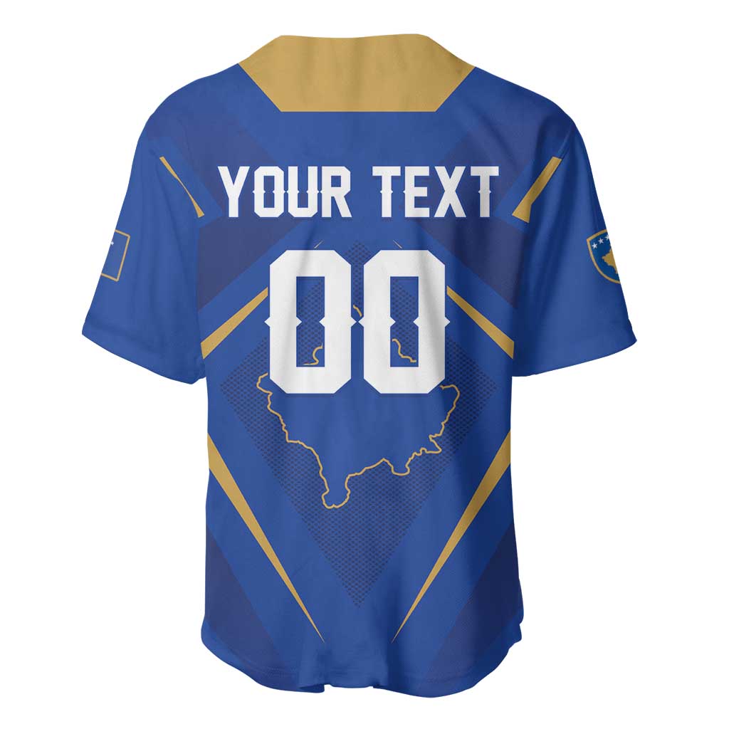 Custom Football 2026 Kosovo Baseball Jersey Dardanet Go Glory