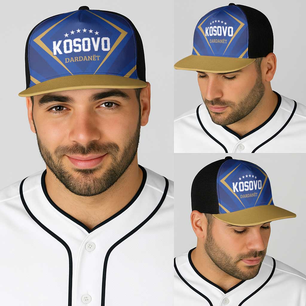 Football 2026 Kosovo Baseball Net Cap Dardanet Go Glory