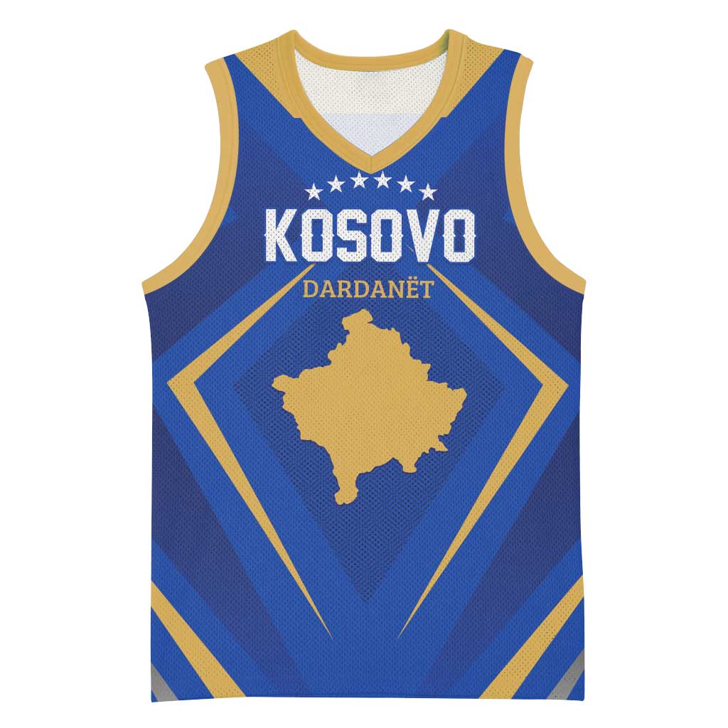 Custom Football 2026 Kosovo Basketball Jersey Dardanet Go Glory