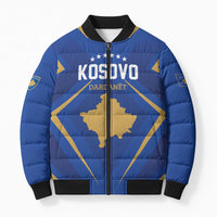 Custom Football 2026 Kosovo Bomber Puffer Jacket Dardanet Go Glory