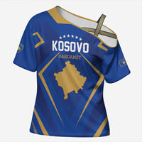 Custom Football 2026 Kosovo Cross Shoulder Shirt Dardanet Go Glory