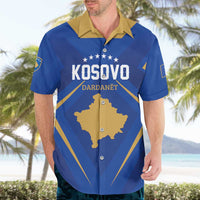 Custom Football 2026 Kosovo Hawaiian Shirt Dardanet Go Glory