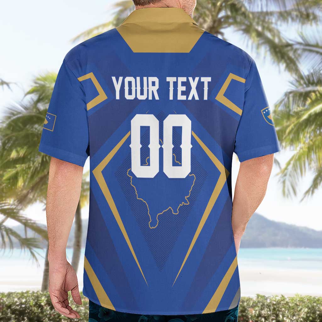 Custom Football 2026 Kosovo Hawaiian Shirt Dardanet Go Glory