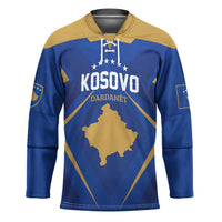 Custom Football 2026 Kosovo Hockey Jersey Dardanet Go Glory